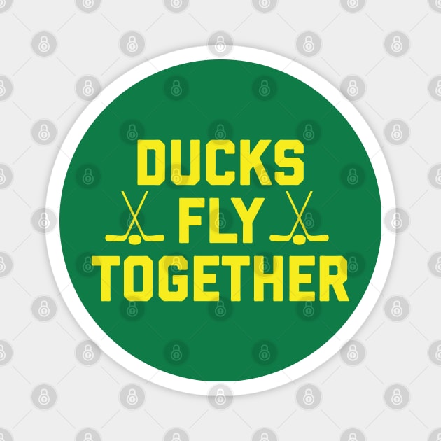 Ducks Fly Together Magnet by geekingoutfitters